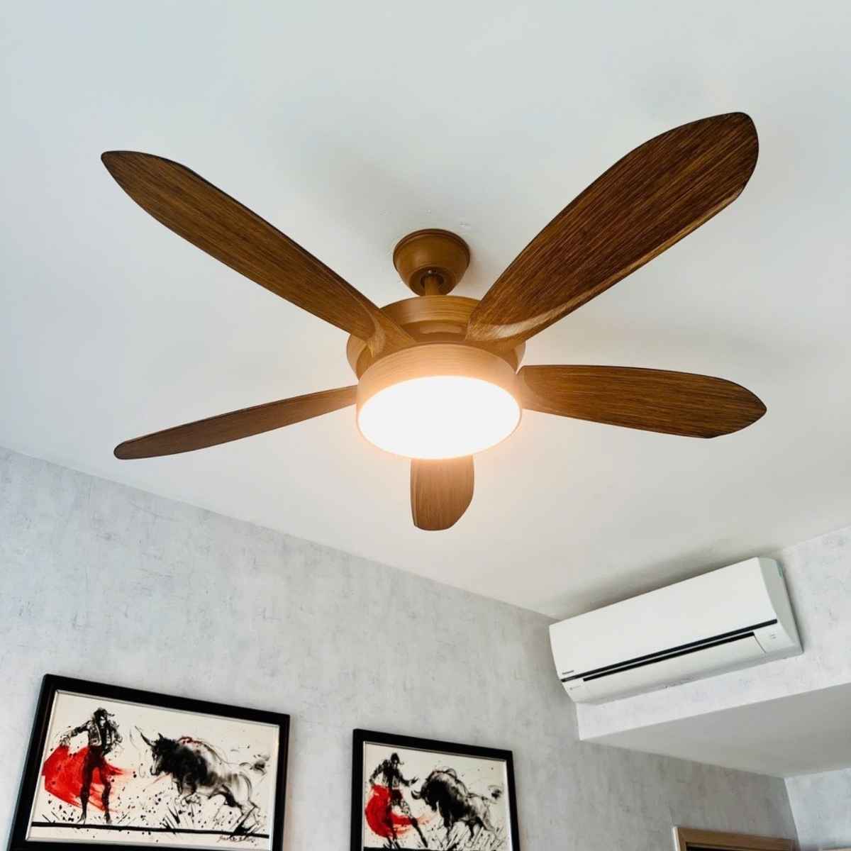 BNN- Quạt Trần Đèn Cánh Nhựa ABS&nbsp;Ø1422 |&nbsp;QT33ND